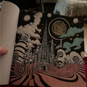 Abstract Black and White Art Print